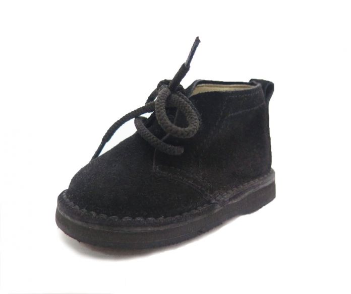 Bota Cordon Gamuza Goma Crepe