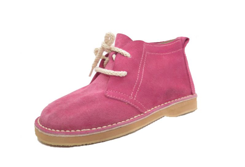 Bota Cordon Gamuza Goma Crepe