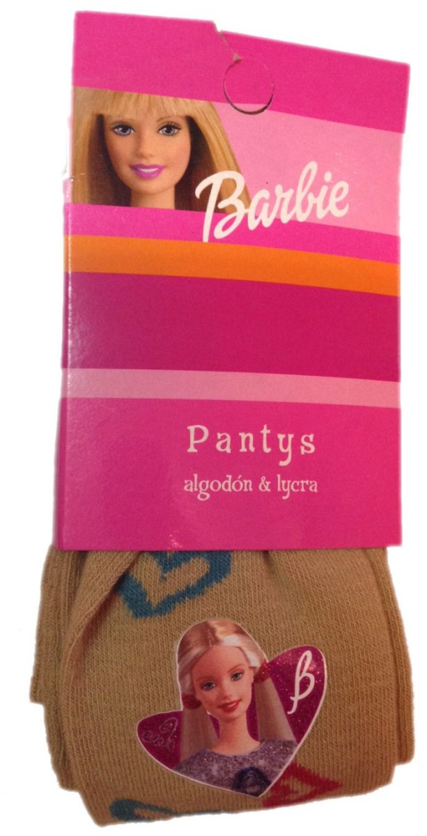 Media CanCan Pantys  Algodon y Lycra Cashmilon Barbie