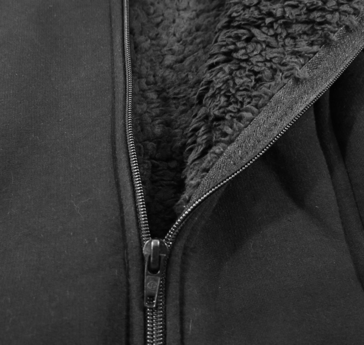 Campera de Algodon con Capucha - Interior de Cordero