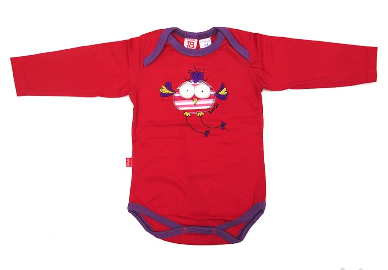 Body manga larga PAJARAPIA