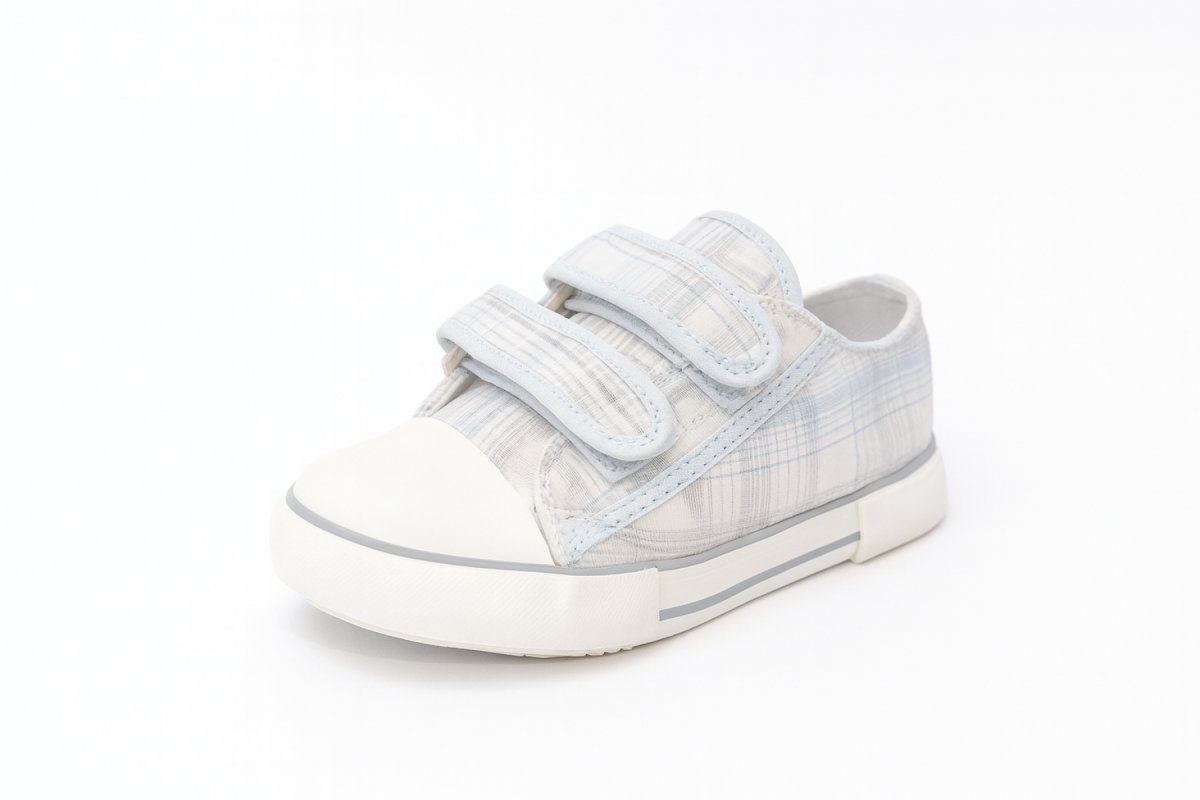 Zapatilla Botita 2 Velcros Abrojo Lona Estampado