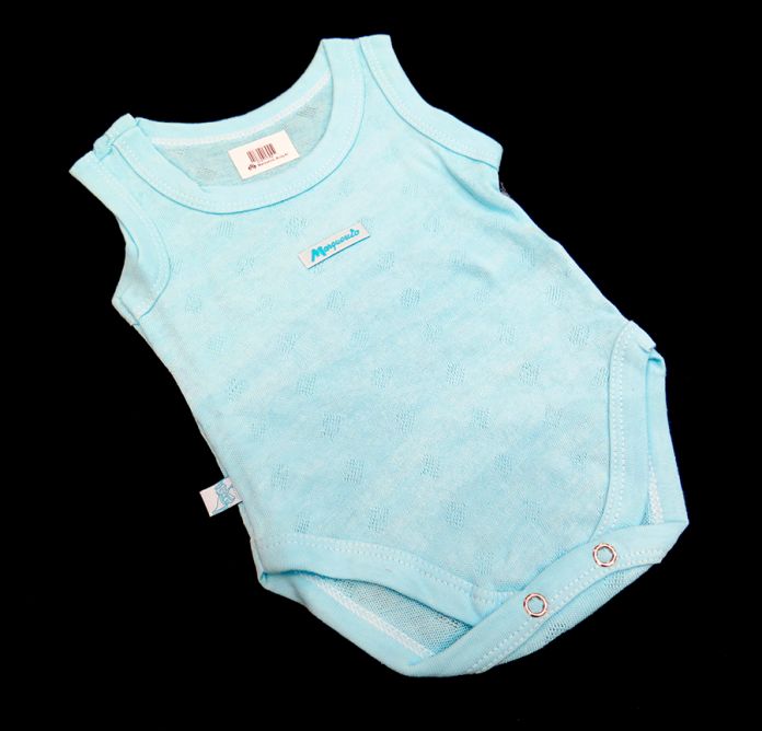 Body Sin Mangas Labrado Liso