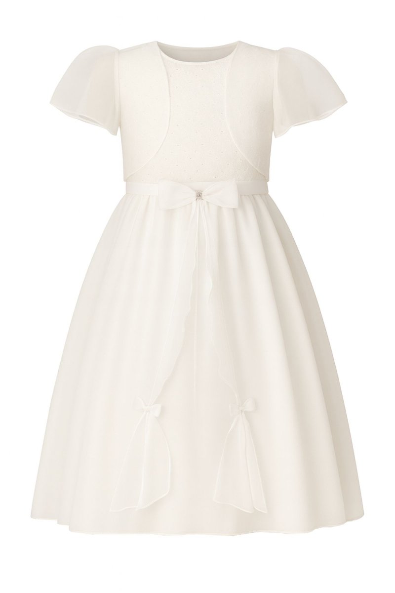 Vestido comunion con broderie