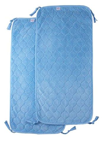 Cambiador Plegable Matelasse Con Toalla Nojo X2