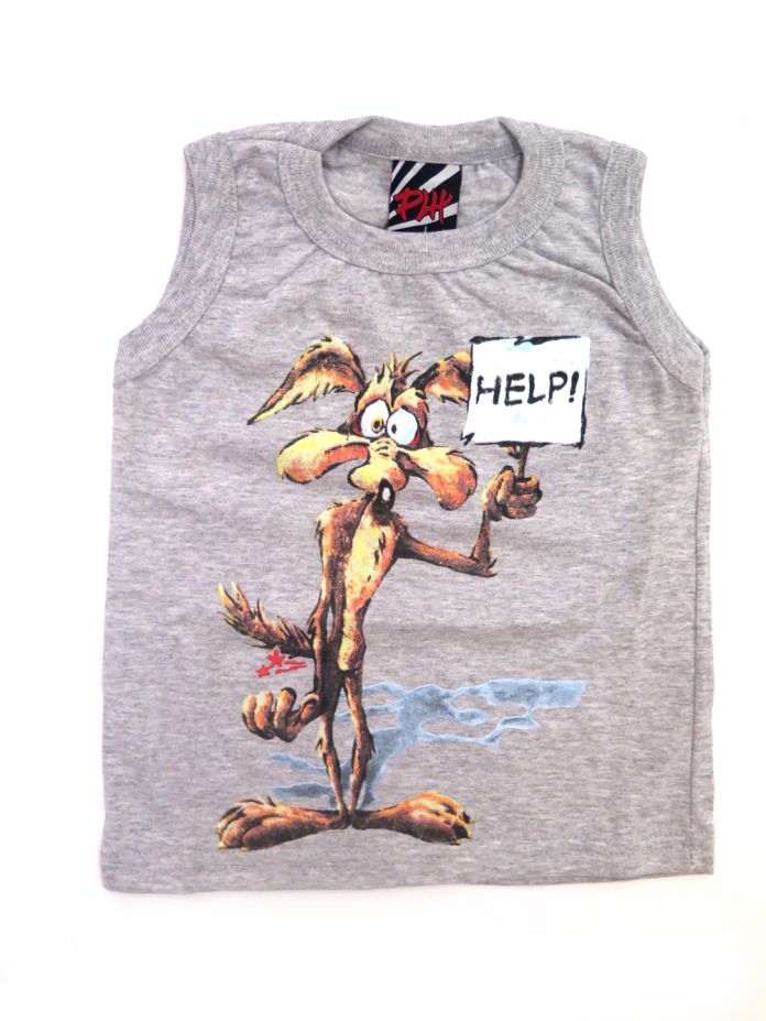 Remera Musculosa Estampado Coyote