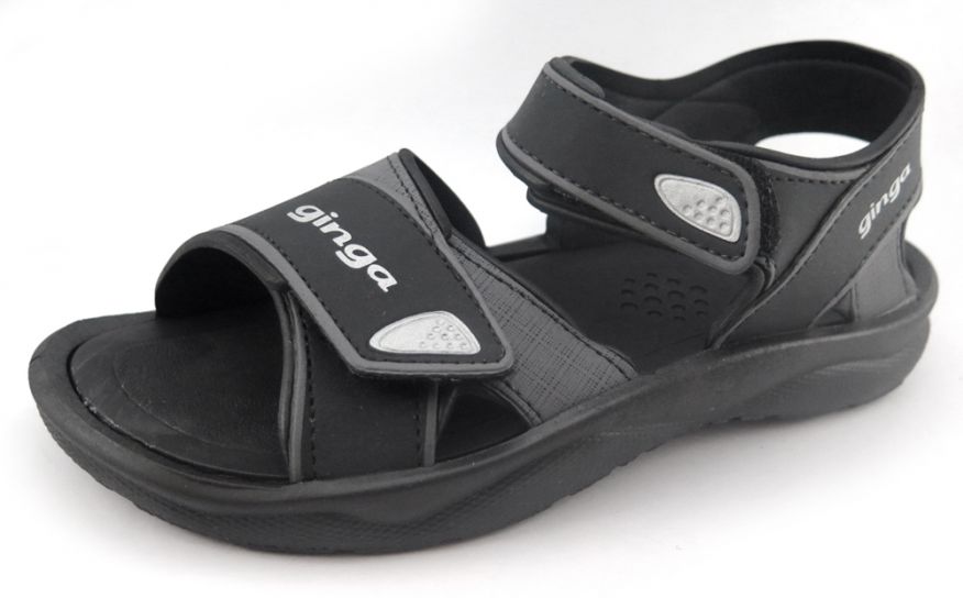 Sandalia Todo Goma Dos 2 Doble Velcros