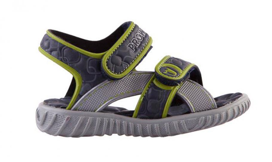 Sandalia Todo Goma Doble Dos 2 Velcros