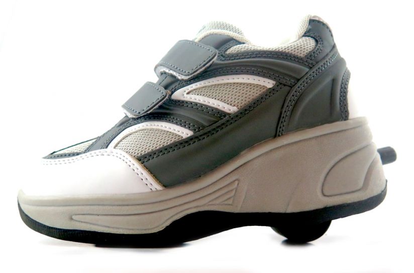 Zapatillas Con Ruedas Rueditas Doble Velcro