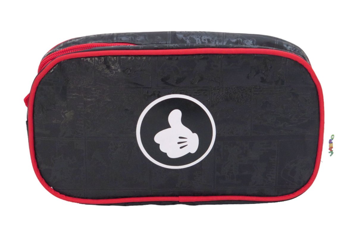 Cartuchera Mickey 1 Cierre - Mickey Vinilico en relieve