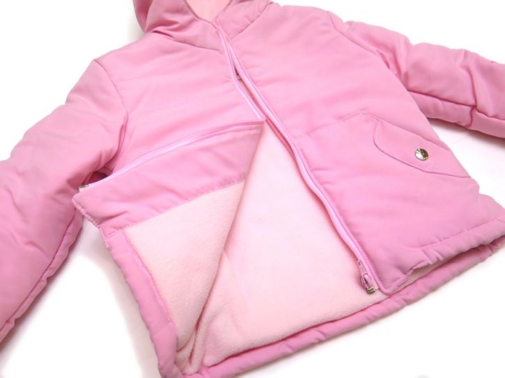 Campera con Capucha - interior de Polar