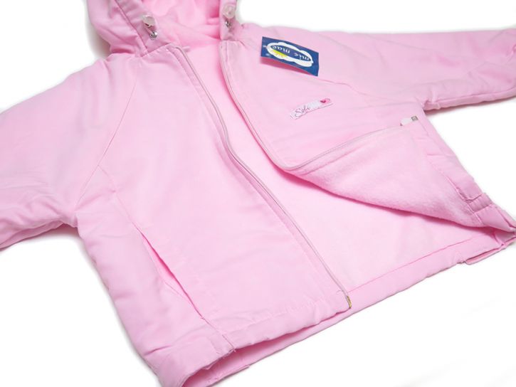 Campera Sofi - Microfibra - Interior de Polar - Con Capucha