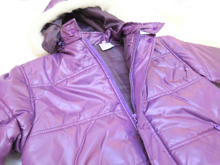 Campera Silver - Capucha con Piel Desmontable con Cierre