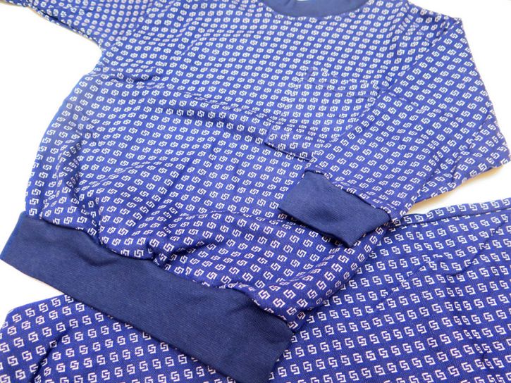 Pijama tramado de varon invierno