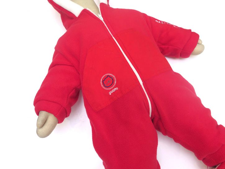 Enterito Termico Polar con Cierre con Capucha