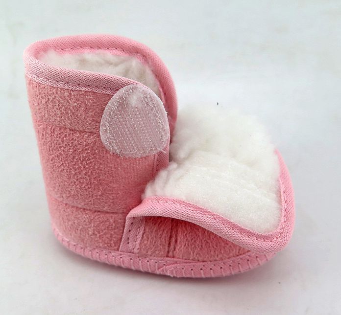 Bota no caminante Gamuzina con Velcro