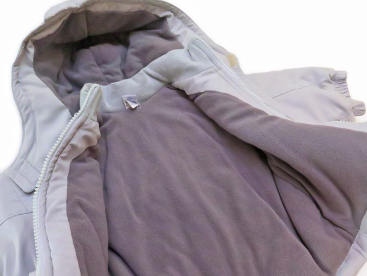 Campera con Capucha desmontable - Interior en Polar