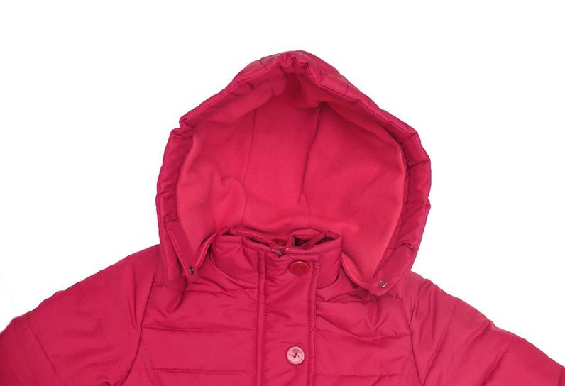 Campera Silver Con Capucha Desmontable Forrada Con Polar