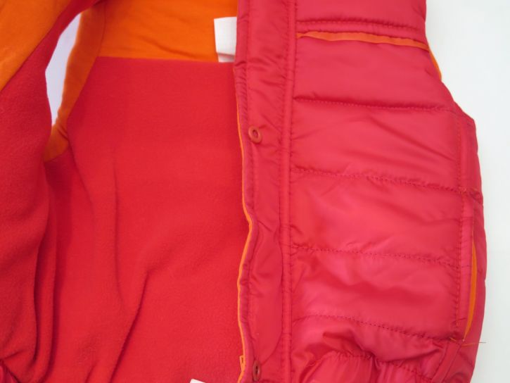 chaleco de nylon combinado de varon