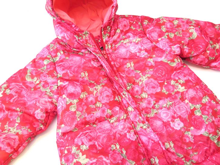 campera de nena estampada con flores