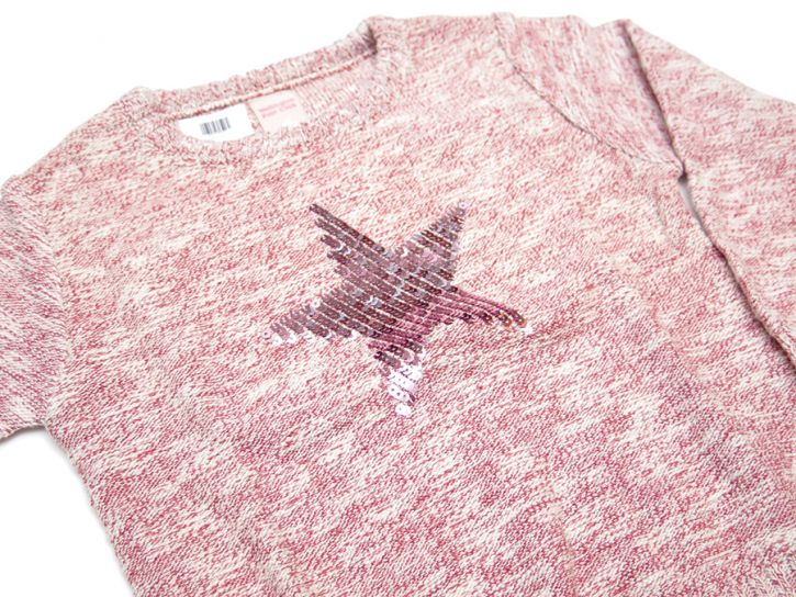 pullover melange nena bordado