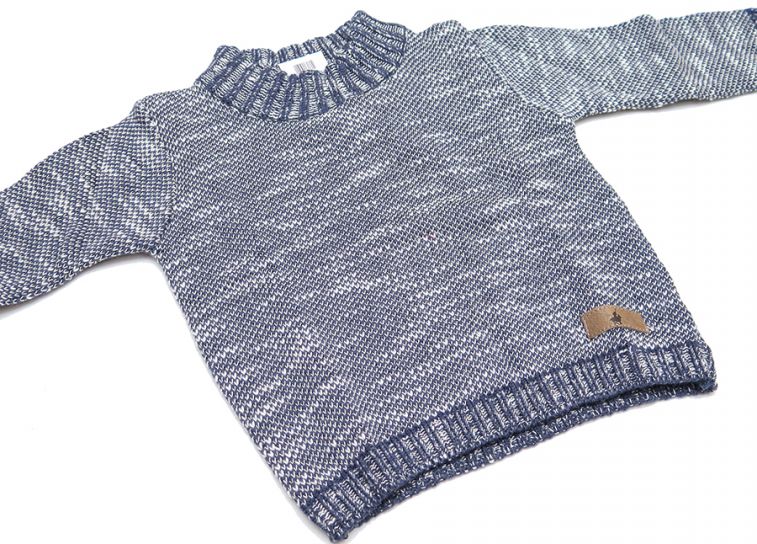 Sweater Pullover jaspeado para varon