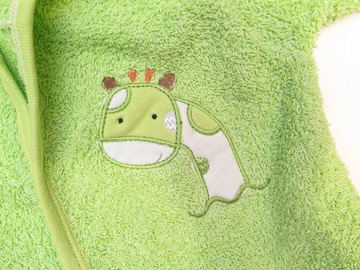 Salida de Baño Bata de Toalla con Capucha Lisa