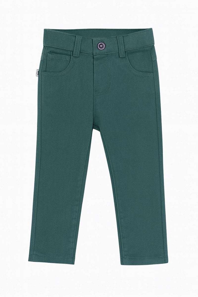 Pantalon Gabardina Con Cintura Regulable