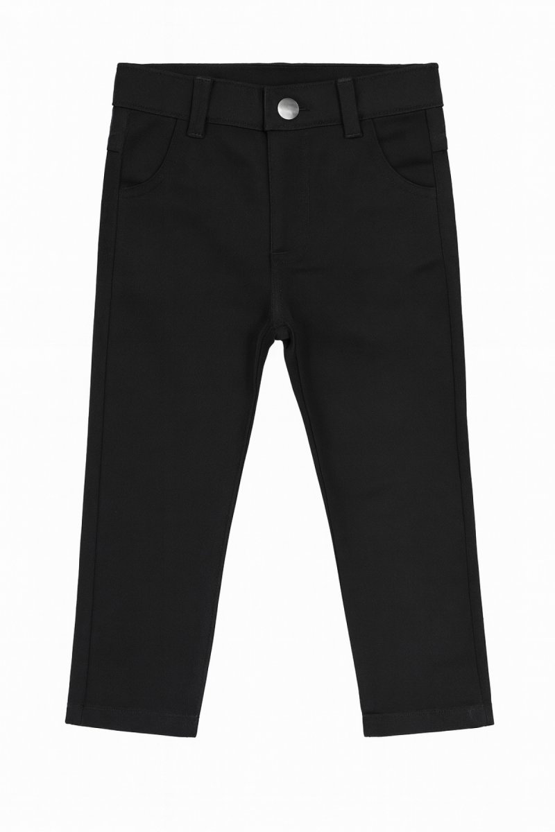 Pantalon de Gabardina Con Cintura Regulable
