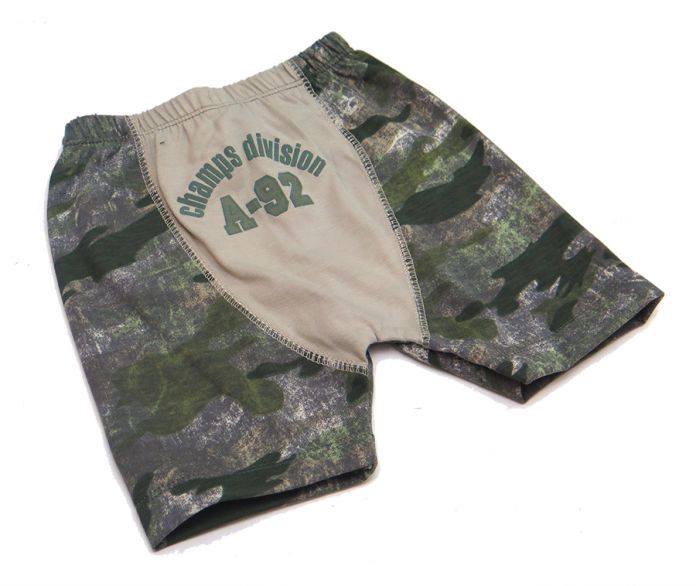 Short de Algodon Estampado Camuflado Champs
