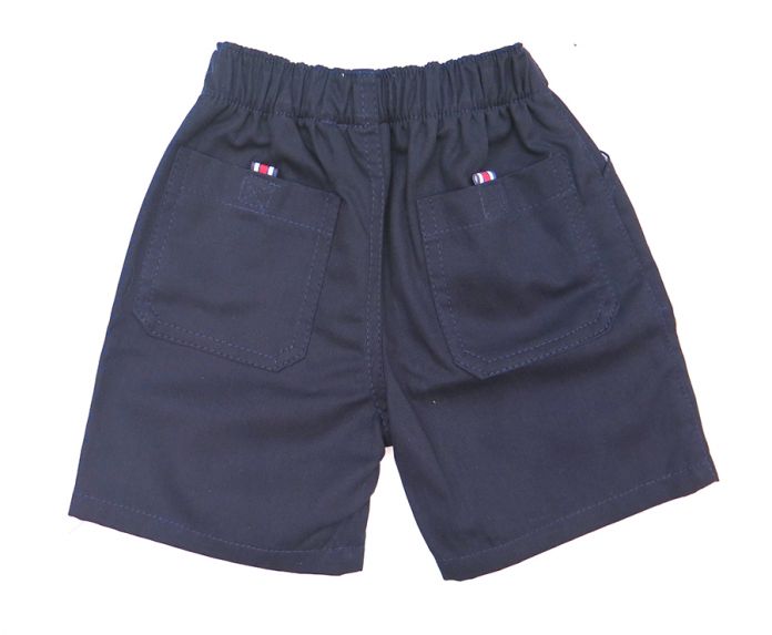 Bermuda de Gabardina Con Elastico