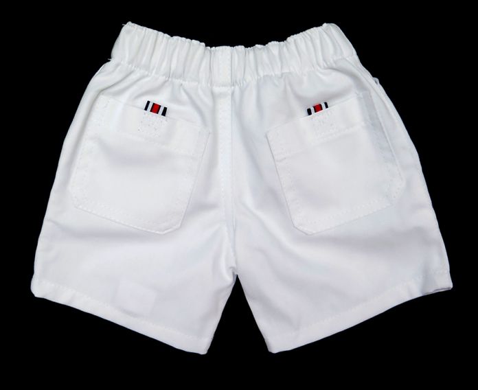 Bermuda de Gabardina Con Elastico