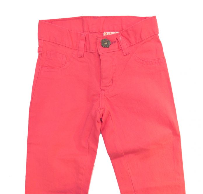 Pantalon gabardina chupin elastizado nena