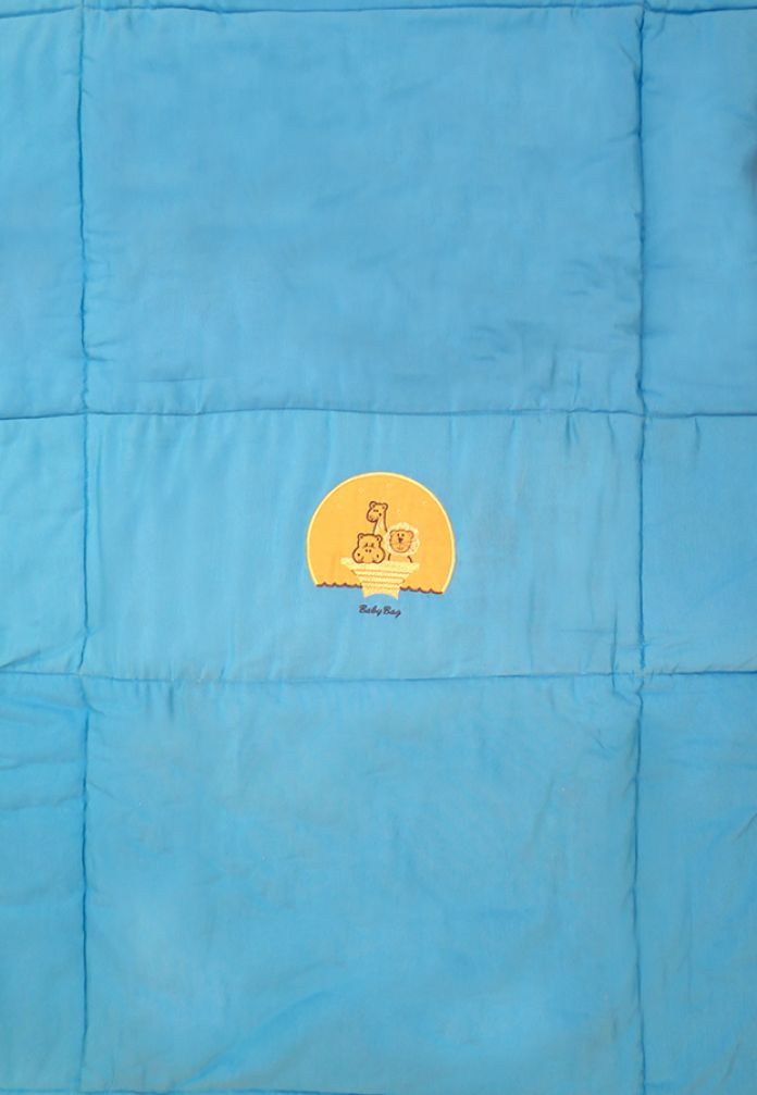 Acolchado Cuna Con Jirafa Hipo y Leon Bordados