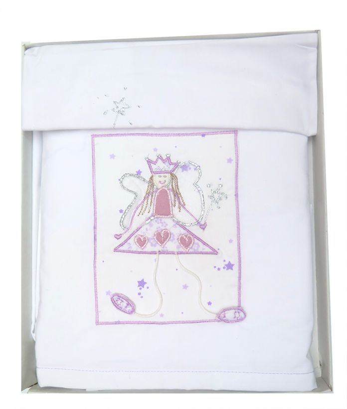 Baby Mania Sabana Bordada en caja para moises y catre 3 piezas