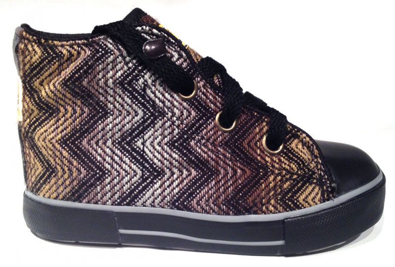 Zapatillas Botitas Basket con cordon multicolor