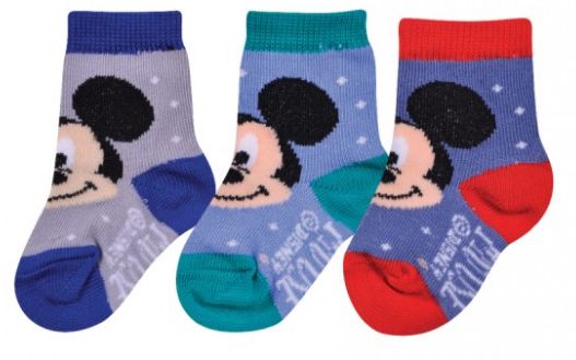 Media Soquete Estampado de Mickey Mouse