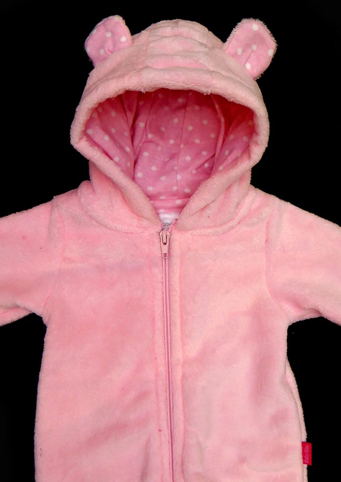 Enterito Simil Piel Con Capucha