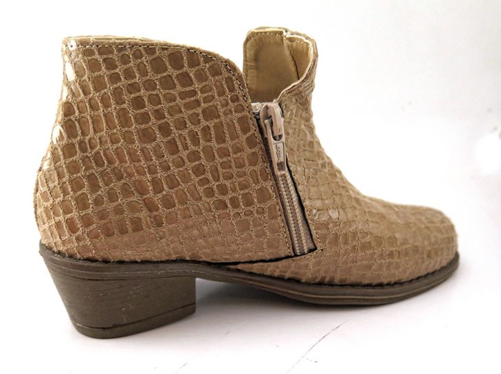 Bota Baja 2 cierres Reptil