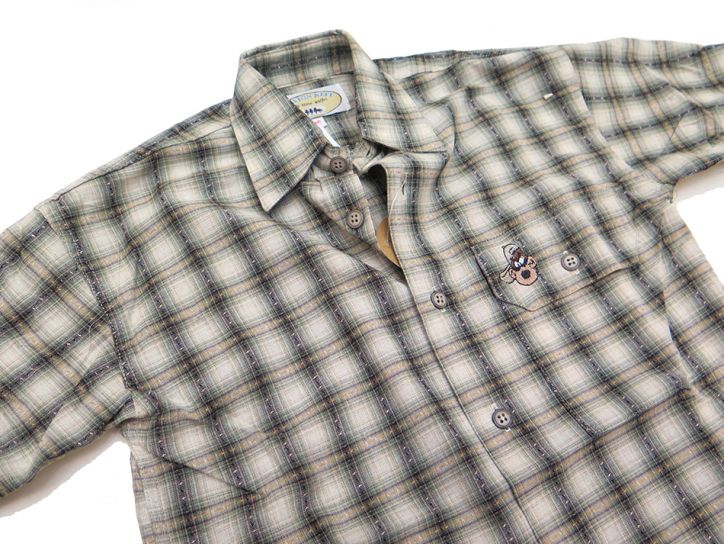 Camisa Manga Larga Escocesa Con Bolsillo