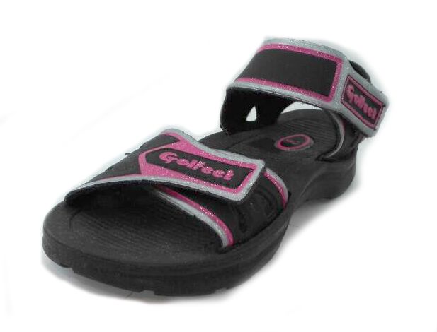 Sandalias de Goma con Doble Velcro