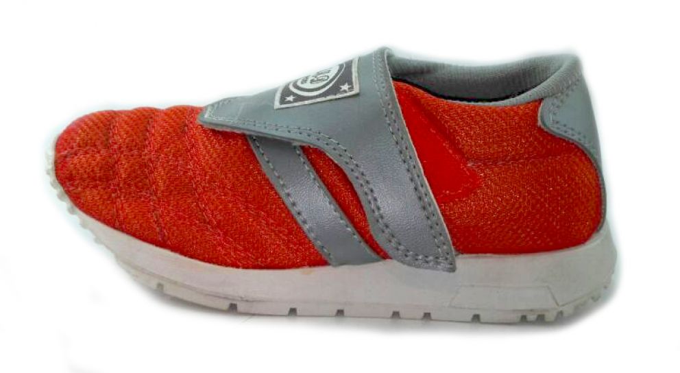 Zapatillas Tela Con Velcro