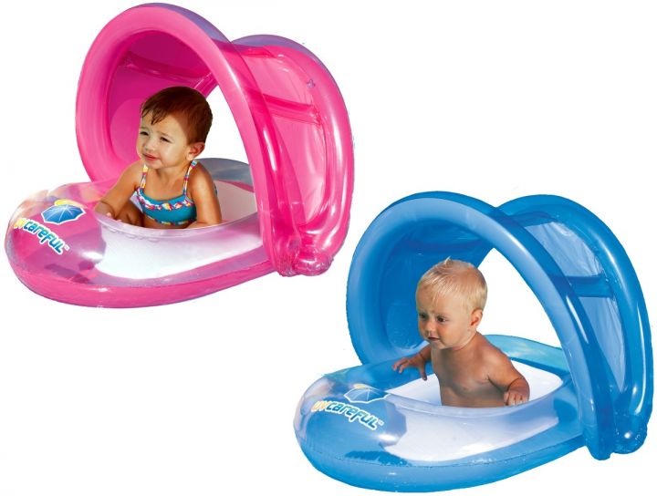 Baby Boat - Bote inflable con Techo con Filtro UV.