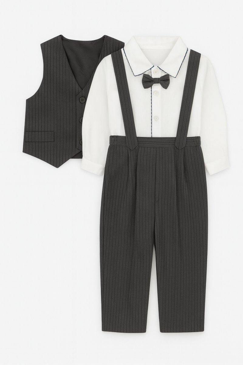 Conjunto Chaleco Camisa Y Pantalon