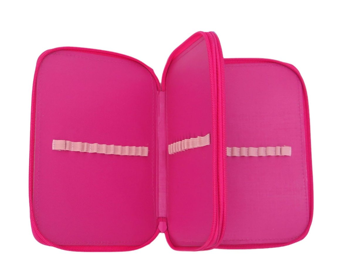 Cartuchera 2 Pisos Barbie con Brillo