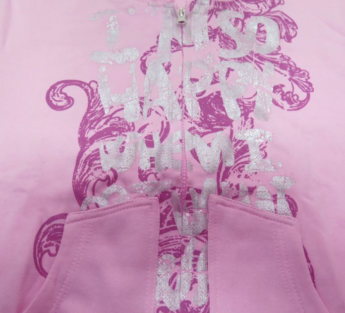 Campera de Algodon y Friza Con Capucha Estampado Metalico