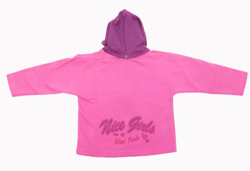 Campera de Algodon Frizado Con Capucha Desmontable