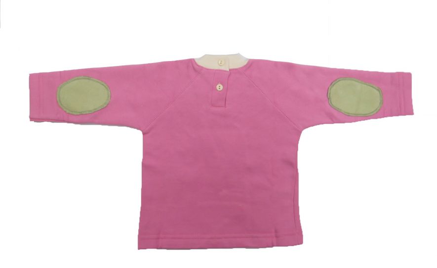 Buzo de Algodon Frizado Estampado Love Con Brillo