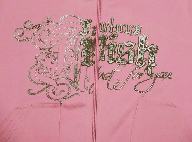 Campera de Acetato Frizado Estampado Metalico