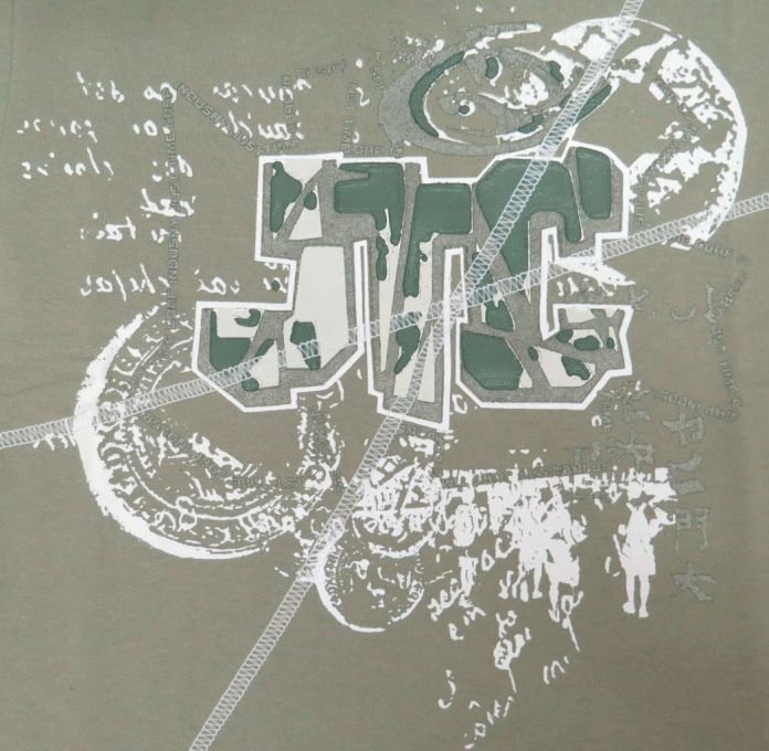 Buzo de Algodon Frizado Estampado